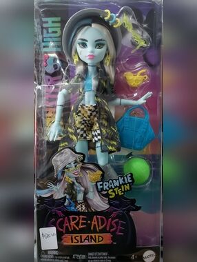 Mattel Frankie Stein Doll Some Damage To Packaging